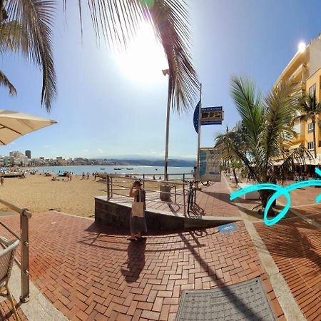 Casita Canaria Playa Beachfront Access & Lateral Ocean View With Terrace Las Palmas Exterior photo