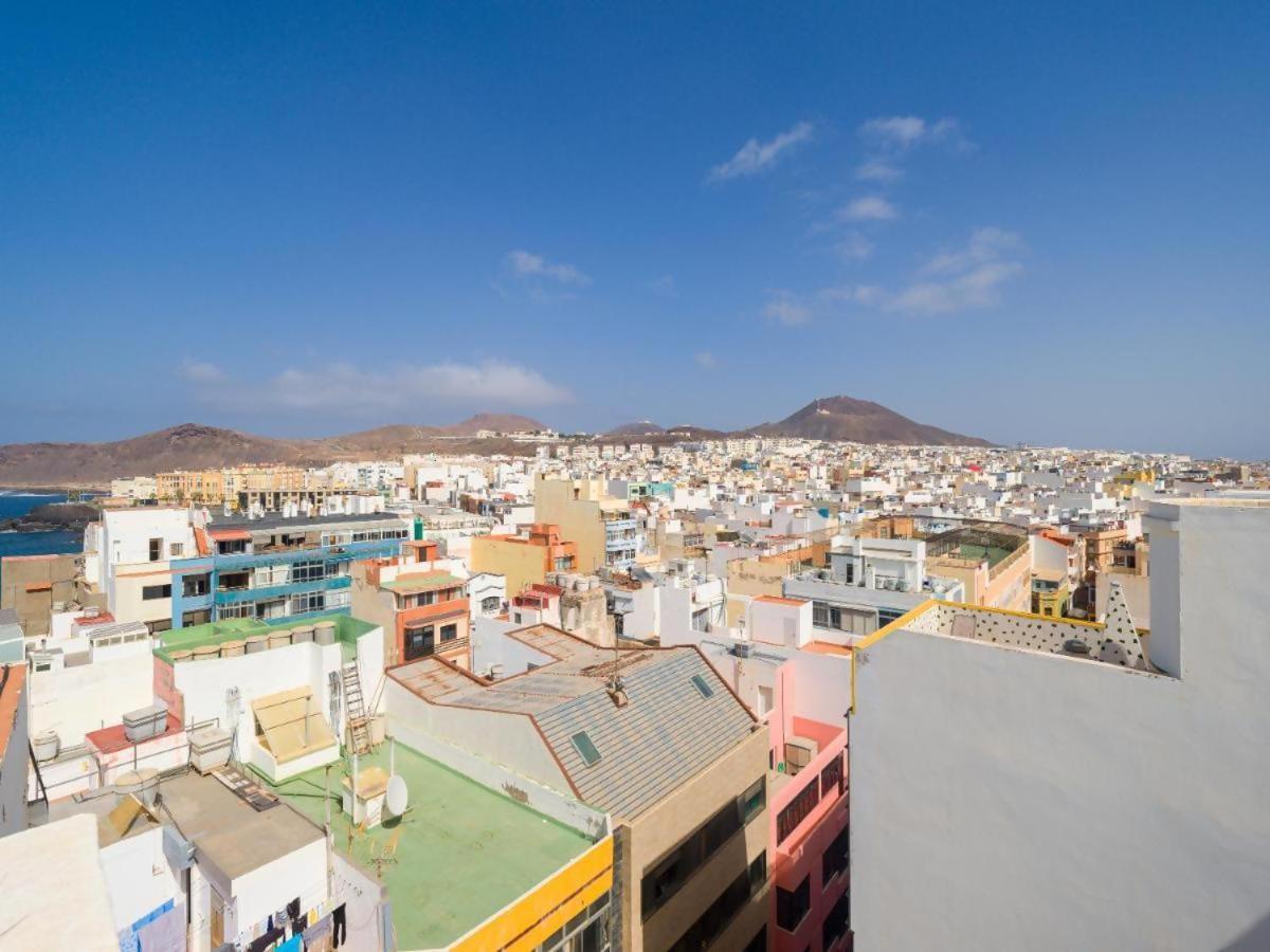 Casita Canaria Playa Beachfront Access & Lateral Ocean View With Terrace Las Palmas Exterior photo